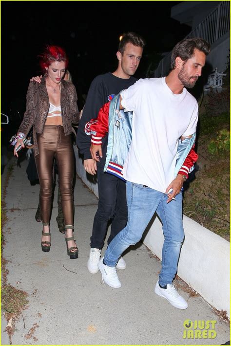 Photo Bella Thorne Scott Disick Hold Hands On Night At The Club