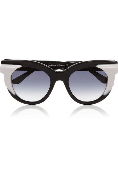 Thierry Lasry Two Tone Acetate Cat Eye Sunglasses Net A Portercom