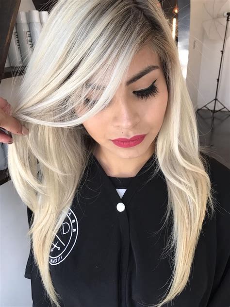 Instyle editors round up the best blonde hair color ideas and tips to consider before you bleach. Icy Pearl Blonde - Behindthechair.com