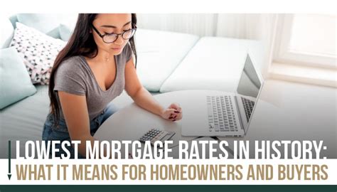 What The Historically Low Mortgage Rates Mean For Homeowners