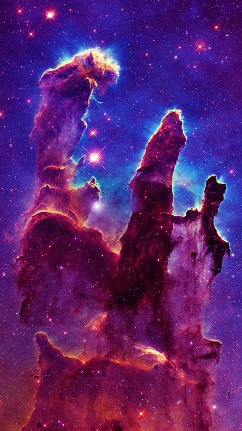 Eagle Nebula Pillars Of Creation Hubble Pictures Cosmos Space