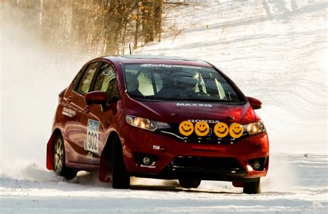 New Hpd 2015 B Spec Honda Fit Debuts At Snodrift Rally ~ Honda