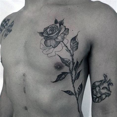 Dove tattoos are very meaningful as they are considered the symbol of peace. 50 Unique Chest Tattoos For Men - Masculine Design Ideas