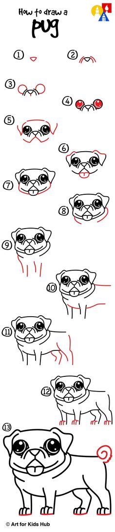 How To Draw Anime Dogs Step By Step Drawing Guide By Dawn Cartoon