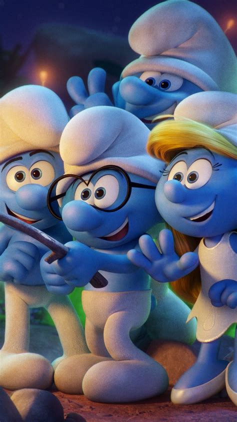 1080x1920 Smurfs The Lost Village 2017 Movie Hd Iphone 7