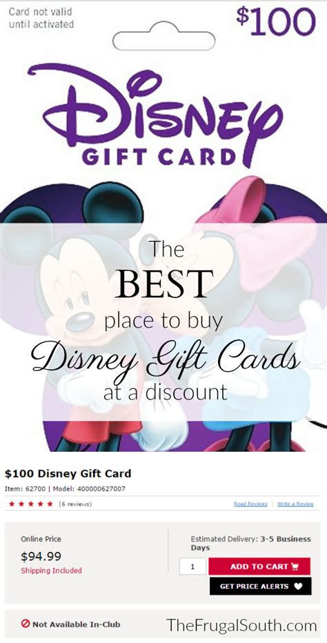 The classic gift card is the perfect way to recognize or reward someone. The 3 BEST Places To Buy Discount Disney Gift Cards - The ...