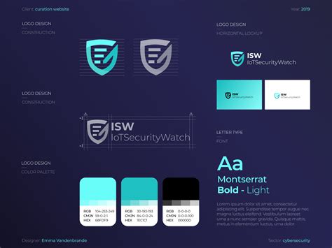 Brand Guidelines for a Cybersecurity Curation Website by ...
