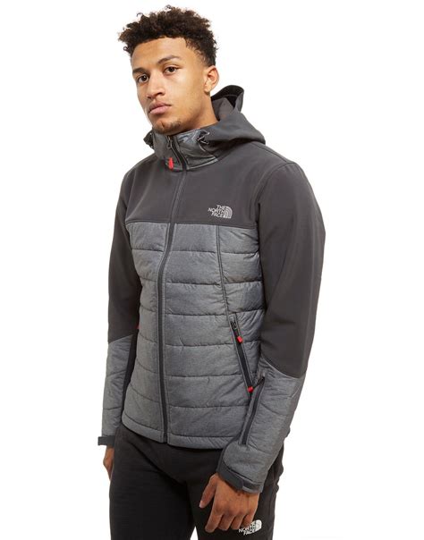 Lyst The North Face Tompkins Hybrid Jacket In Gray For Men