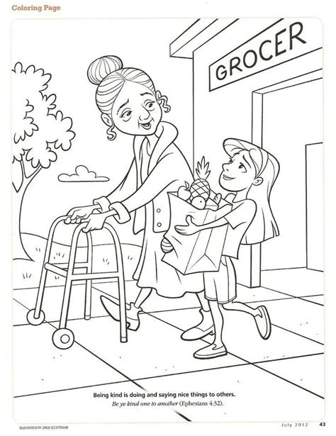 25 Printable Kindness Coloring Pages for Children or Students - Happier Human