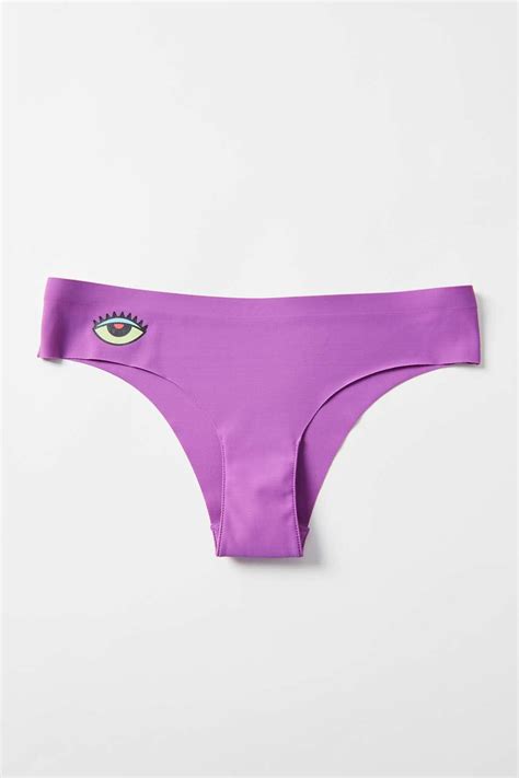Out From Under Happy Daze Icon Cheeky Undie In Purple Lyst Canada