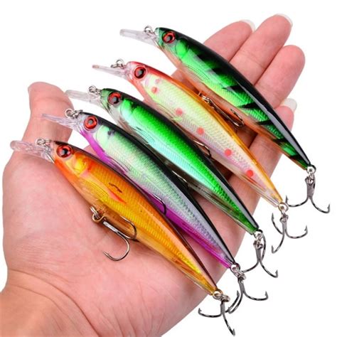 1PCS Floating Minnow Fishing Lure 11 2cm 13 8g Aritificial Wobblers