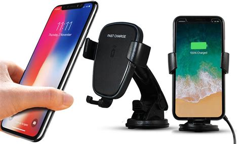 Up To 47 Off Wireless Charging Phone Holder Groupon