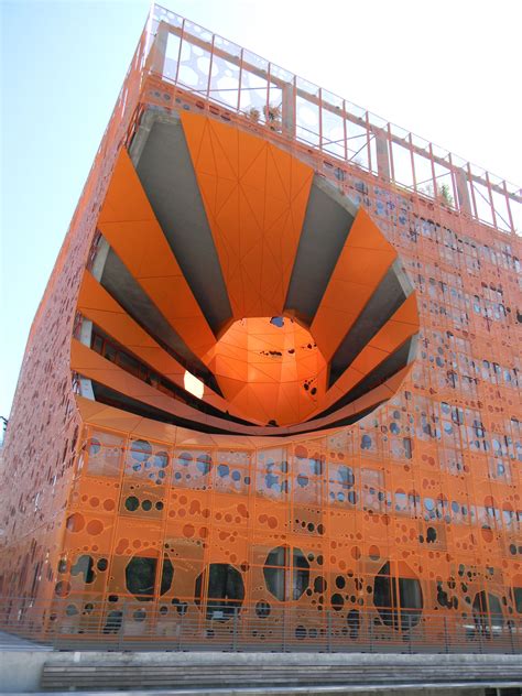 Le Cube Orange Architecture Du Monde Wikiarquitectura