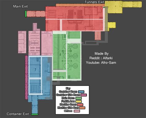 Oh yes, the factory map in escape from tarkov is notorious for its narrow hallways and open factory floors. Factory Map Escape From Tarkov - Maps For You