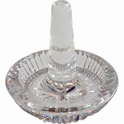 Ring Holder Crystal Waterford Holders Dish Jewelry