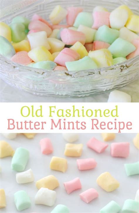 Old Fashioned Butter Mints Recipe To Make For Party Favors And Treats