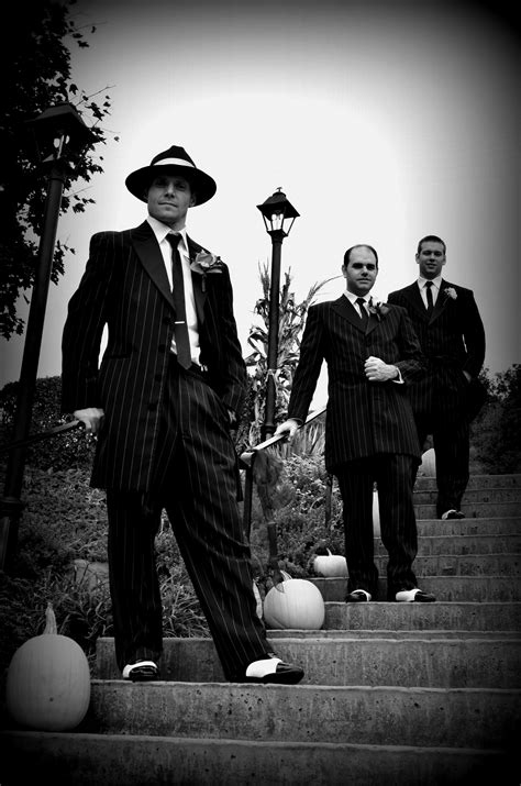 Groomsmen Mafia Style Copyright Carly Masiroff Italian Gangster Real