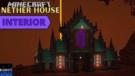 Minecraft Modern Nether House 1 16 Nether Update Build