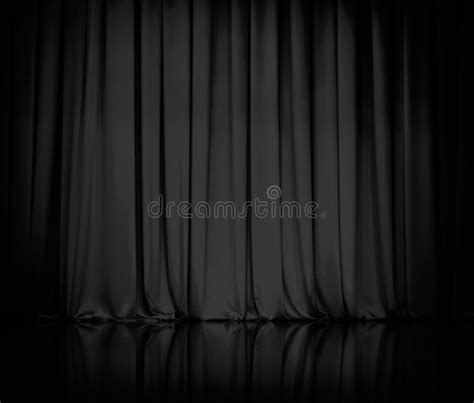 Black Curtain Background