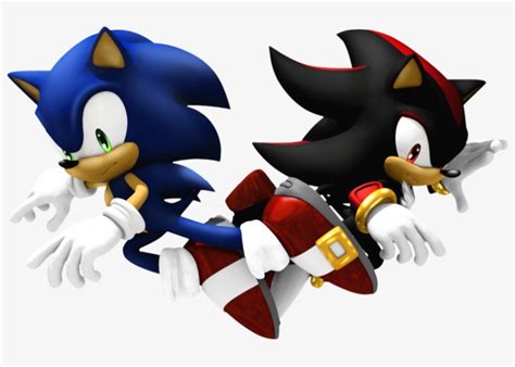 Sonic And Shadow Sonic Vs Shadow Png Free Transparent Png Download