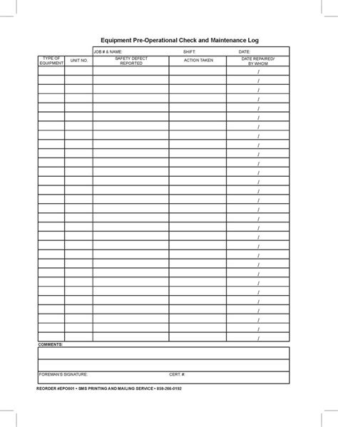 Controlled Substance Shift Count Sheet Template Template