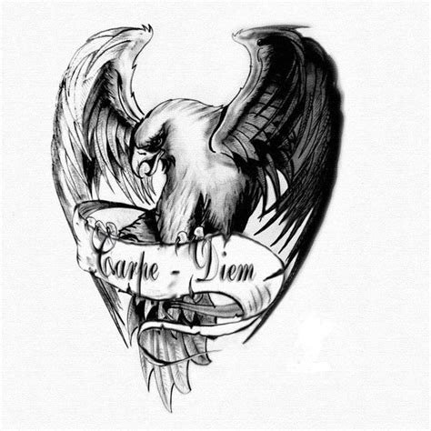 79 Extremely Creative Tattoo Drawings To Try At Home Eagle Tattoo