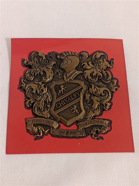 Wizarding Trunk Harry Potter Keep Collecting Box Medal Chivalry Pin