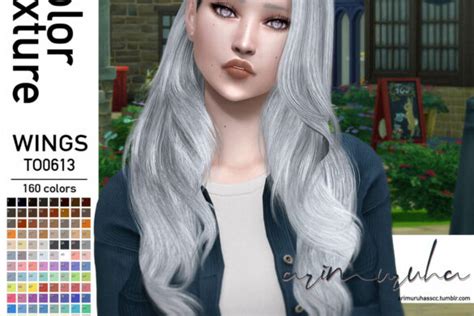 Sims 4 Tsr Christmas 2021 Ophelia Hair Set By Darknightt At Tsr