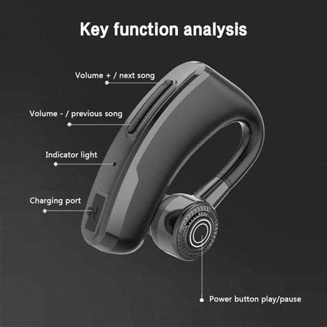 Hosdog V9 Fast Charging Business Bluetooth Headset Car Bluetooth