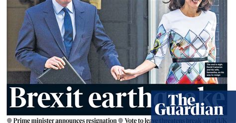 Brexit Front Pages In Pictures Media The Guardian