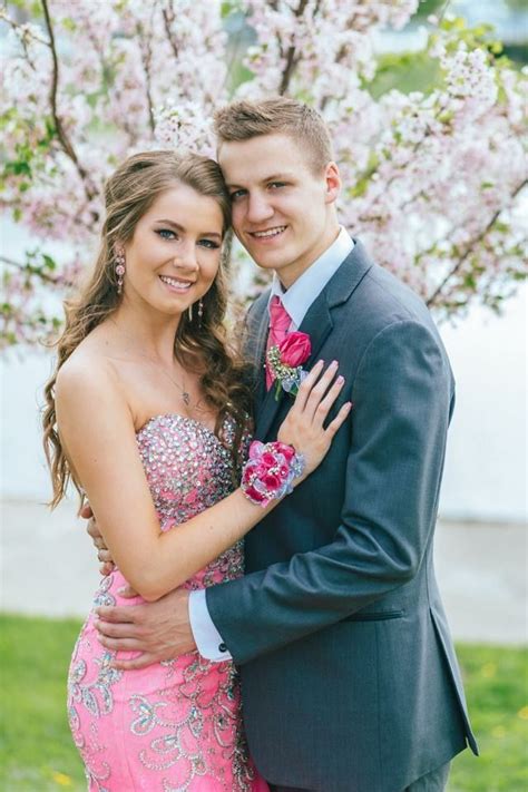 Trending And Amazing Prom Poses Couples Mac Duggal Hoco Couple Outfits Ball Gown Couple