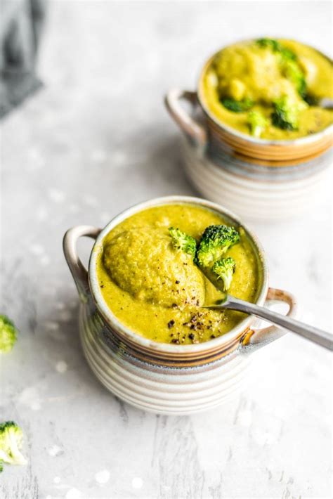 Vegan Cream Of Broccoli Soup Recipe Running On Real Food
