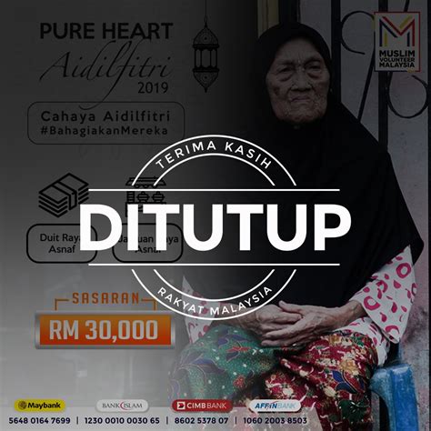 Untuk itu, penting sekali bagi kita mencari ucapan idul fitri yang benar. Bantuan Hari Raya Aidilfitri Asnaf Pure Heart MVM - Muslim ...