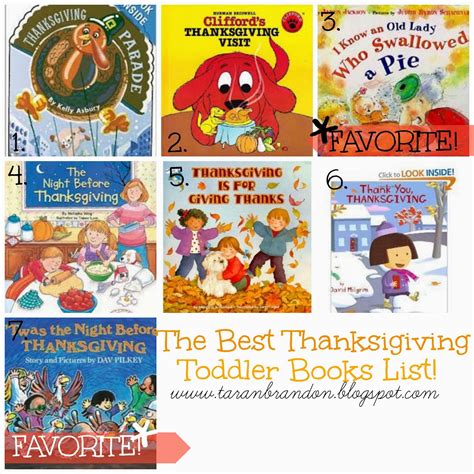 The Best Thanksgiving Toddler Books The Every Things Mrs Mumaw