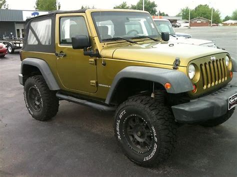 Sell Used 2007 Jeep Wrangler In Pittsfield Illinois United States