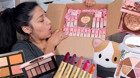 Part Huge Makeup Pr Unboxing Lets Swacth Everything Youtube