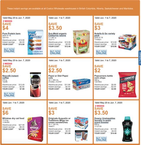 Costco Canada More Savings Weekly Coupons & Flyers: For British