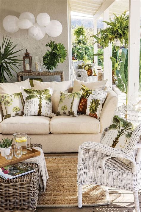 25 Inspiring Tropical Living Room Ideas For This Summer Decoração Da