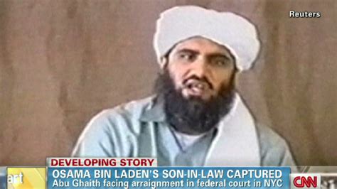 Osama Bin Ladens Son In Law Expected In Federal Court Today After