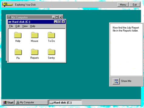 Guidebook Tutorials Windows 95