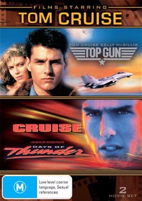 Tom Cruise Top Gun Days Of Thunder Action Dvd Sanity