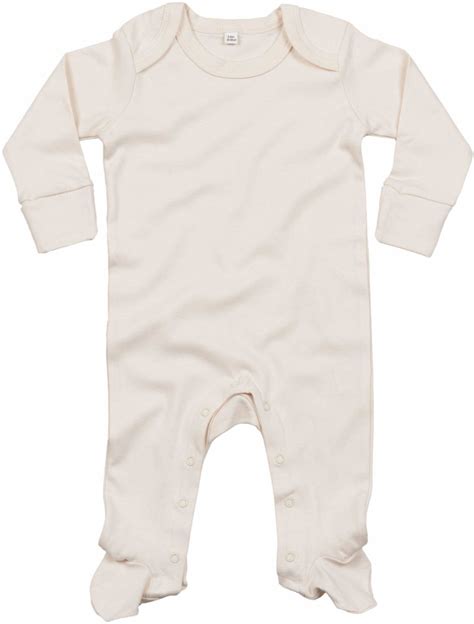 Baby Organic Sleepsuit With Scratch Mitts Mj Wear