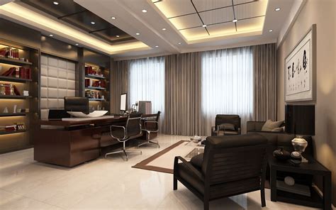 Top 10 Luxury Home Offices Modern Office Design Executive Office