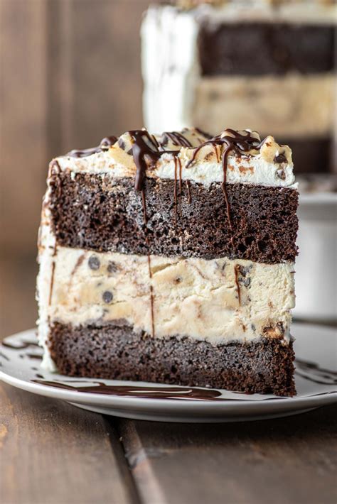 Cookie Dough Ice Cream Cake Recipe Chisel And Fork