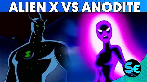 Alien X Vs Anodite Who Was Win In Hindi By Ben 10 Extra Youtube