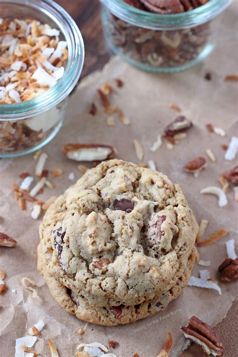 Chocolate Chunk Toasted Coconut And Pecan Cookies