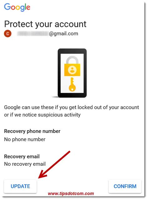 Confirm Your Recovery Email