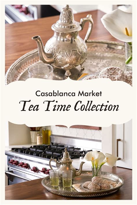 Moroccan Tea Time Collection Casablanca Market Tea Pots Vintage