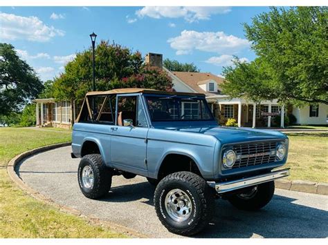 Classic Ford Bronco For Sale On