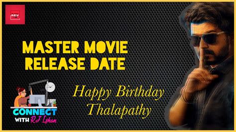 145,986 likes · 38 talking about this. Thalapathy Master Movie Release Date | Happy Birthday ...